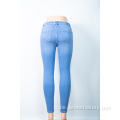 Großhandel maßgeschneiderte Damen strecken Skinny Jeans aus